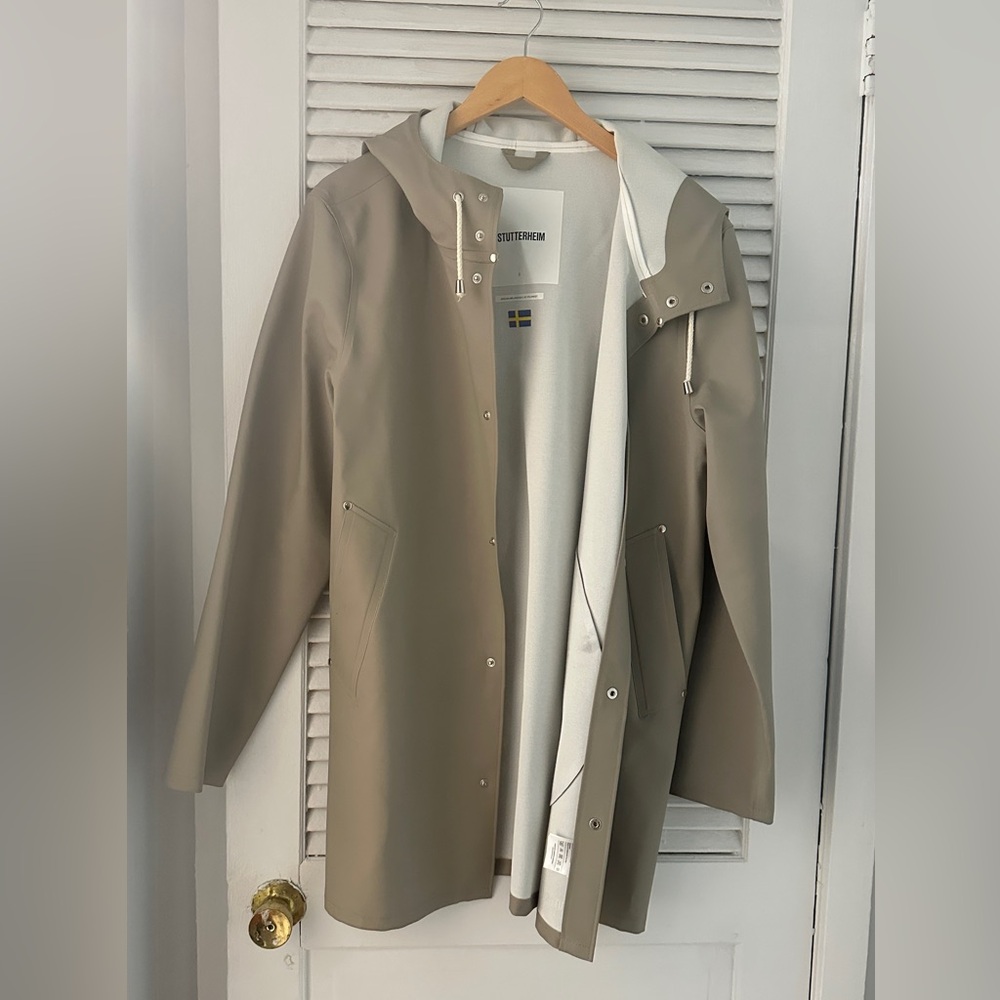 Stutterheim Beige Raincoat